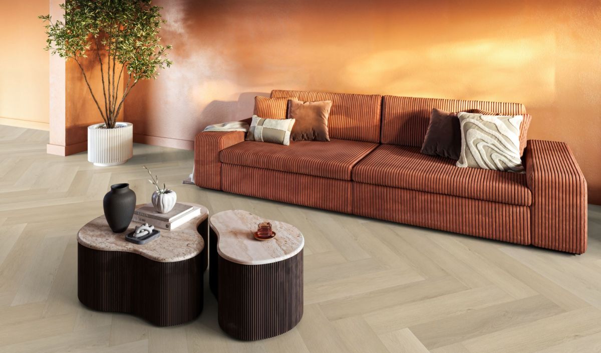 Floorlife - Yup mayfair - Visgraat - 7920301119 - Beige - Dryback