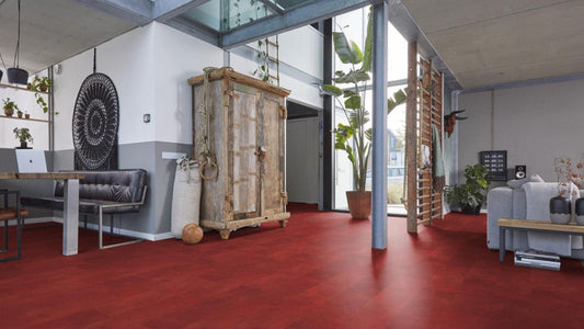 Floorlife - Finsbury - 8560202919 - Red - Dryback