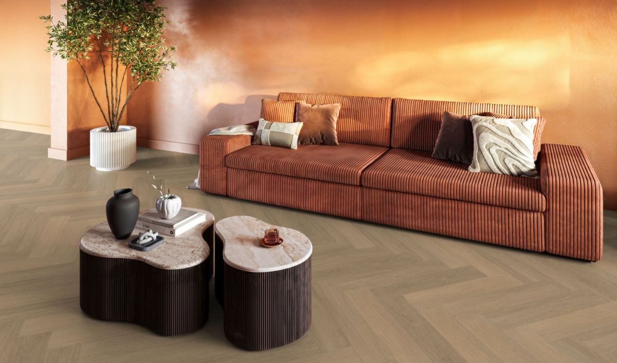 Floorlife - Yup Sutton Herringbone - 9030150319 - Natural - Dryback