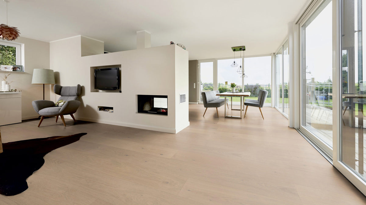 Floer - Hybride Hout - Gerookt Wit Eiken Subtiel - FLR-5004