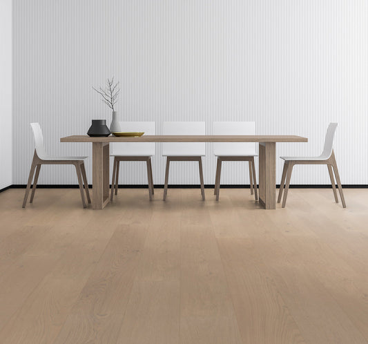 Floer - Hybride Hout - Gerookt Wit Eiken Subtiel - FLR-5004