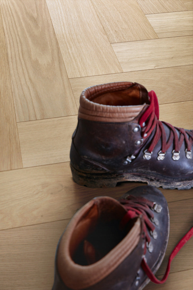 Floer - Hybride Hout - Creme Eiken Visgraat - FLR-5014