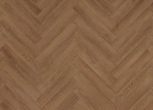 Floer - Visgraat - FLR-3520- Bruin Eiken - Dryback