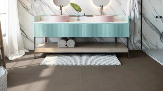 Invictus Maximus - Concrete Crush - Charcoal 99 - Tegel Motief - Dryback