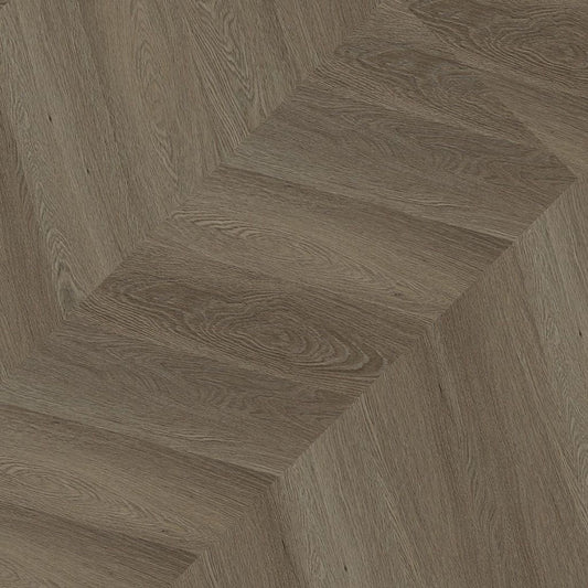 Floorlife - Yup Fulham Chevron - Hongaarse Punt - 6613161519 - Brown - Dryback