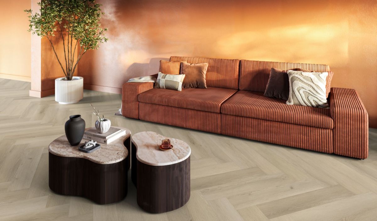 Floorlife - Yup mayfair - Visgraat - 7920301319 - Warm Oak - Dryback