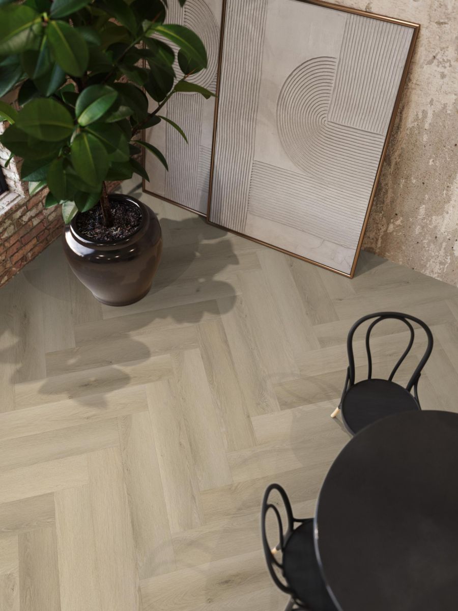 Floorlife - Yup mayfair - Visgraat - 7920301319 - Warm Oak - Dryback