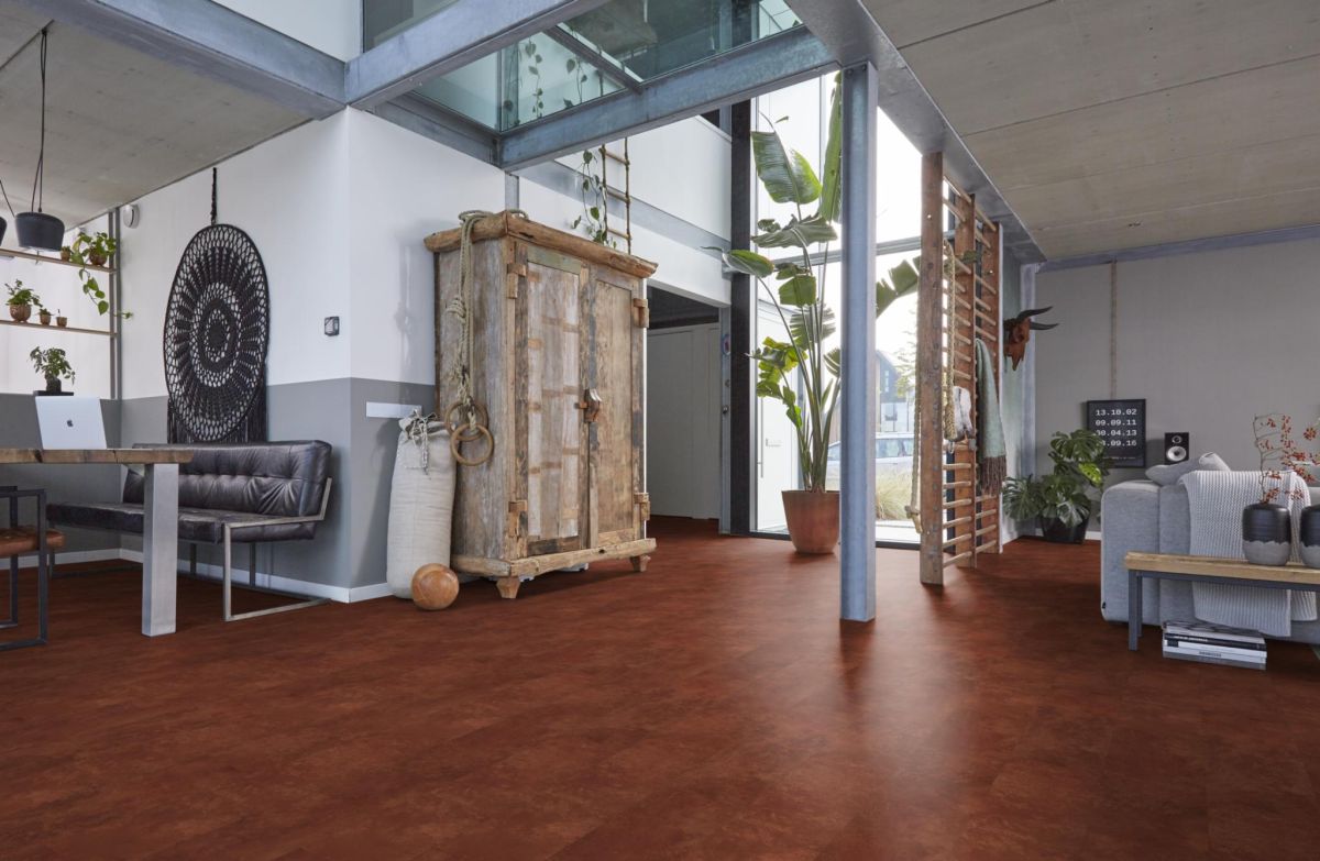 Floorlife - Finsbury - 8560202819 - Dark Orange - Dryback