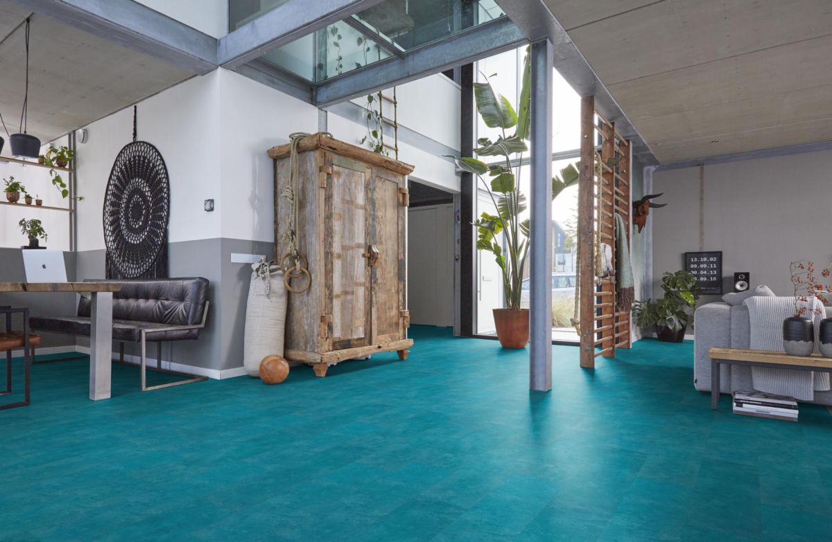 Floorlife - Finsbury - 8560203219 - Blue - Dryback
