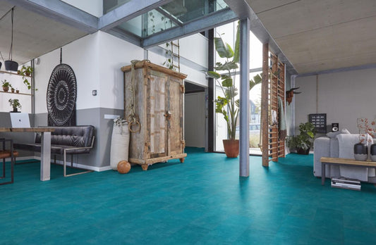 Floorlife - Finsbury - 8560203219 - Blue - Dryback