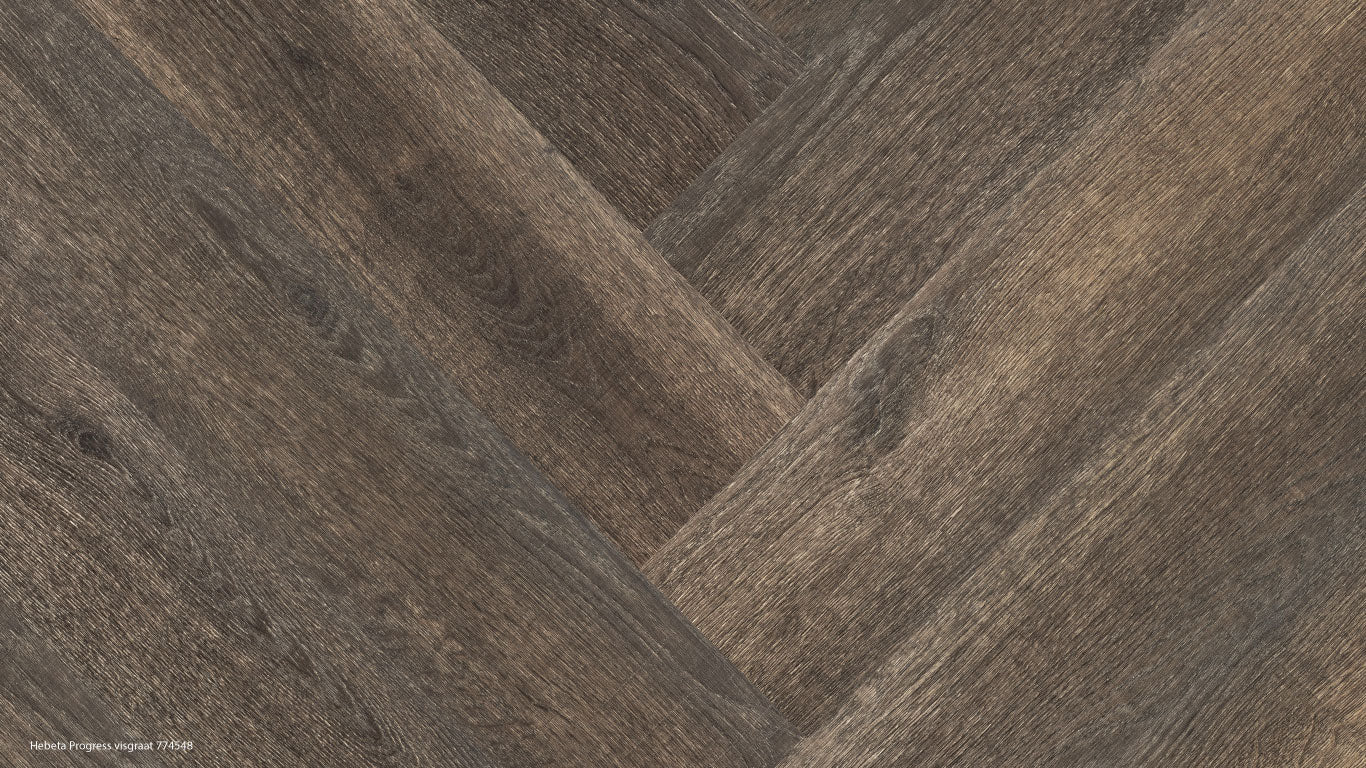 Hebeta - Cayenne - Visgraat XL - 77848 - Eiken Rustiek Goud Bruin - Dryback