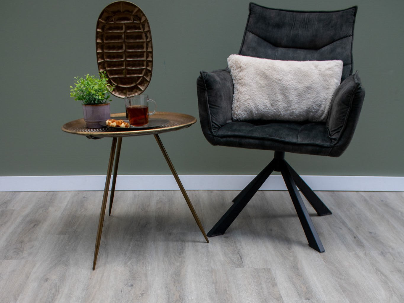 EKOFloors - Excellent Dryback - Soft Grey Dolomieten - BD502