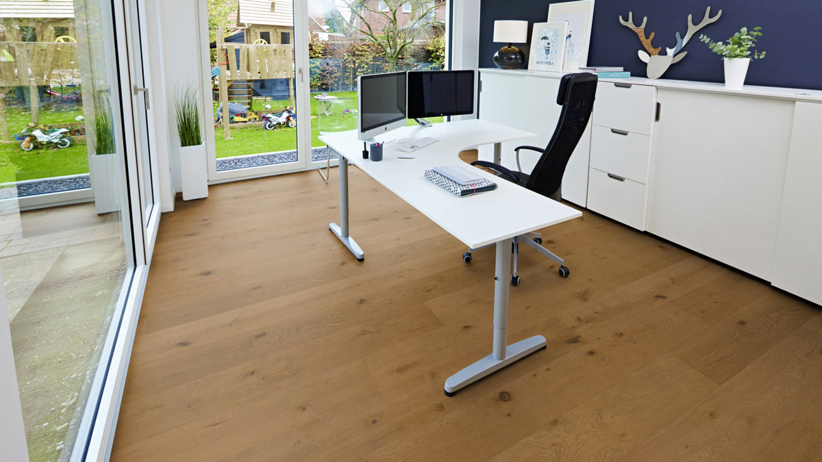 Floer - Hybride Hout - Gerookt Creme Eiken Rustiek - FLR-5009