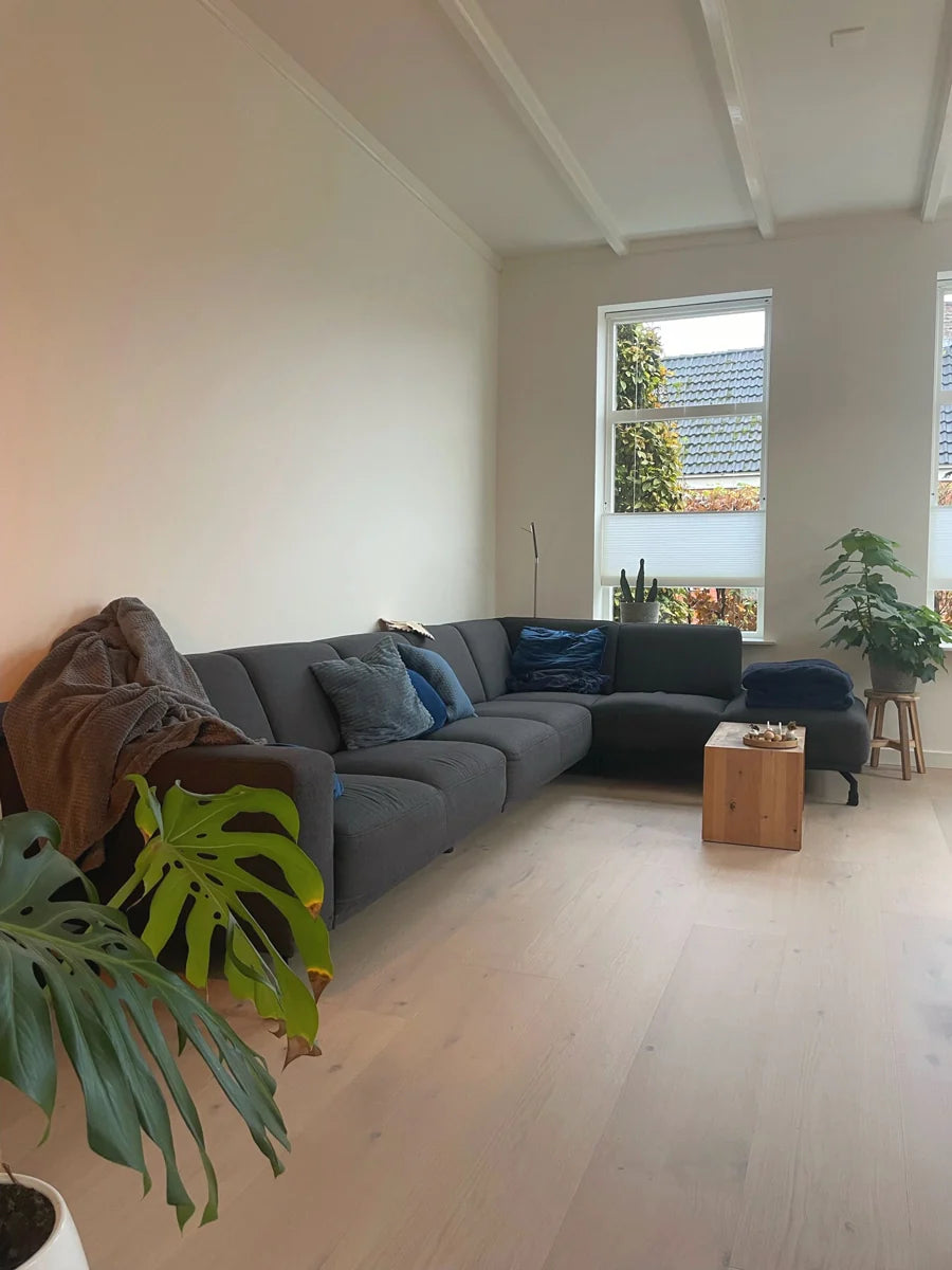 Floer - Hybride Hout - Gerookt Wit Eiken Rustiek - FLR-5005