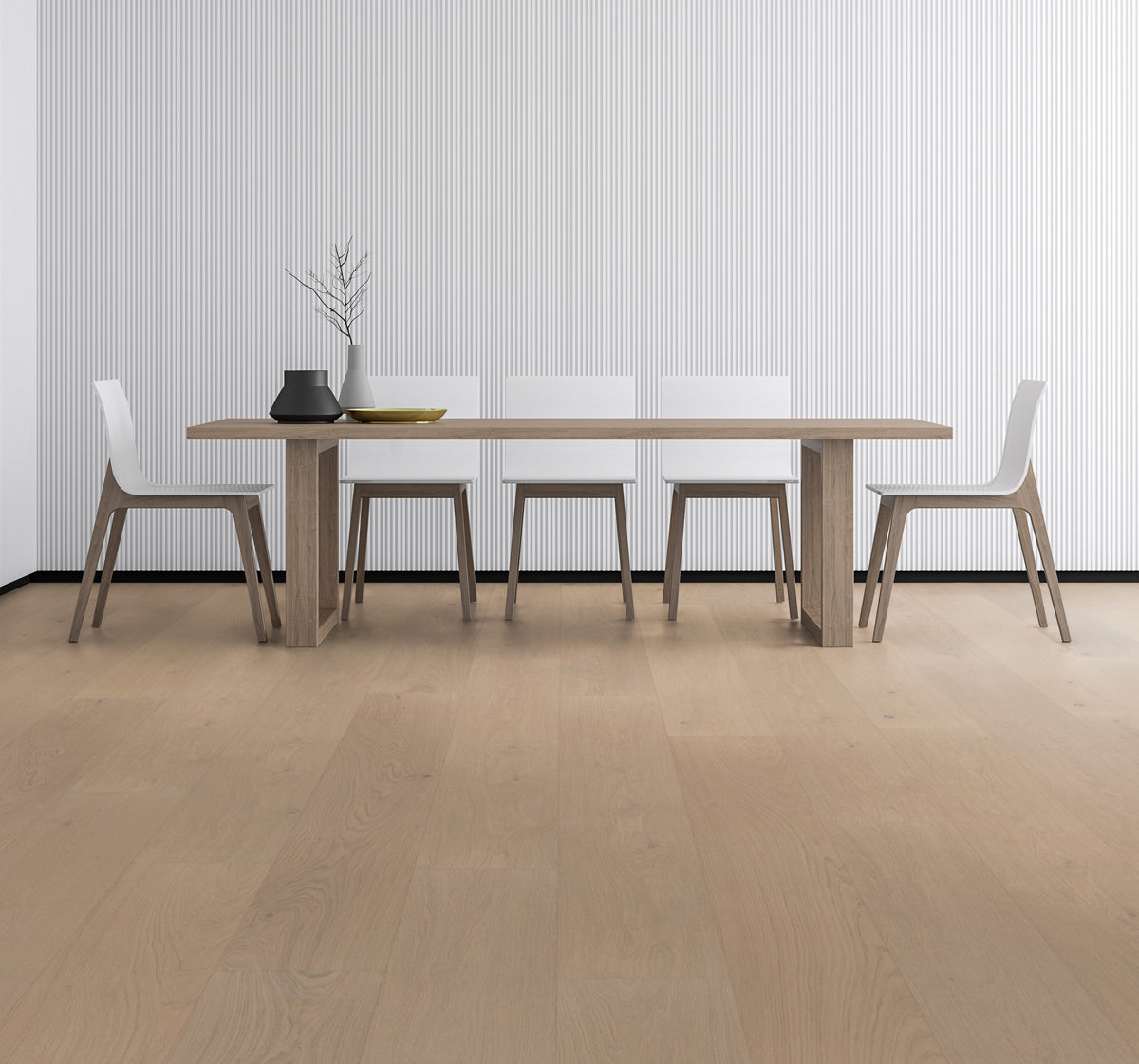 Floer - Hybride Hout - Gerookt Wit Eiken Subtiel - FLR-5004