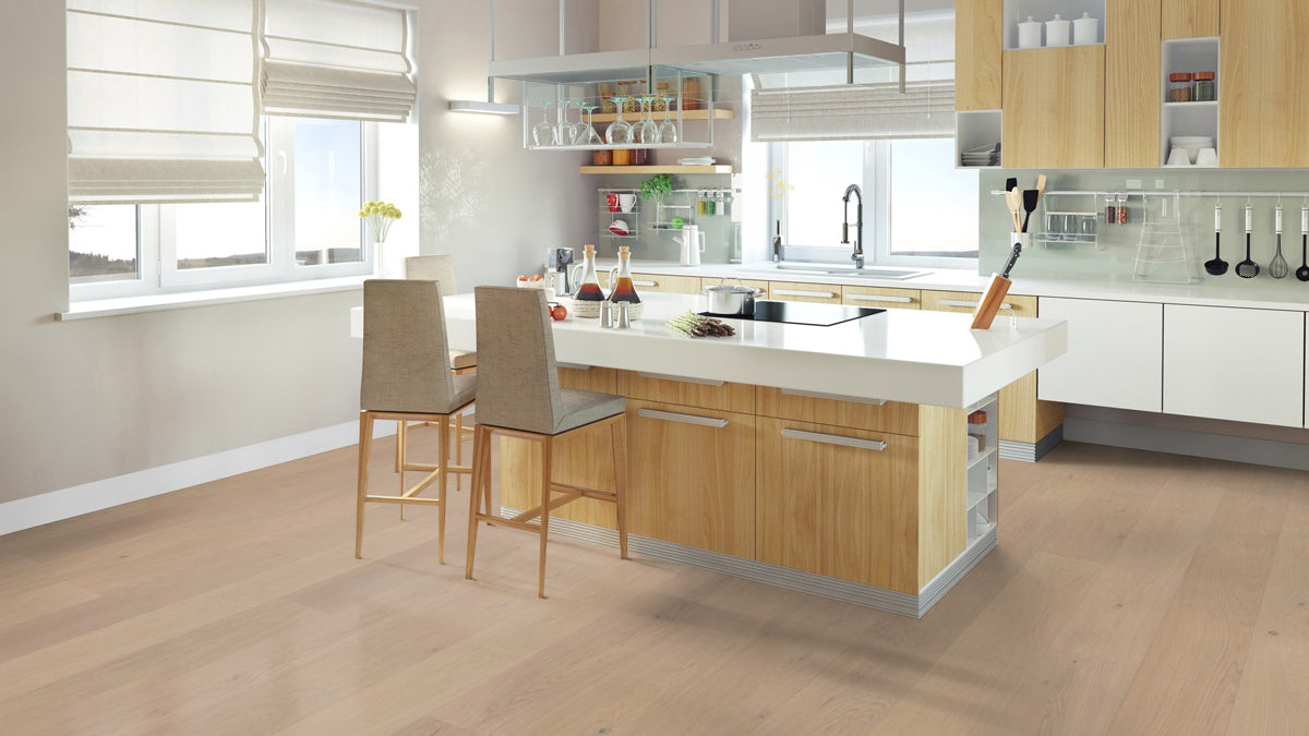 Floer - Hybride Hout - Gerookt Wit Eiken Subtiel - FLR-5004