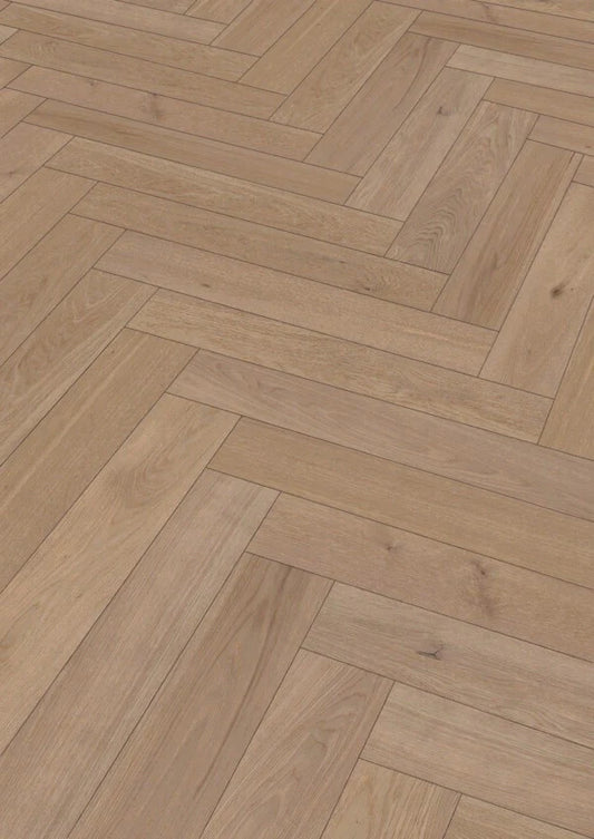 Floer - Hybride Hout - Greige Eiken Visgraat - FLR-5018