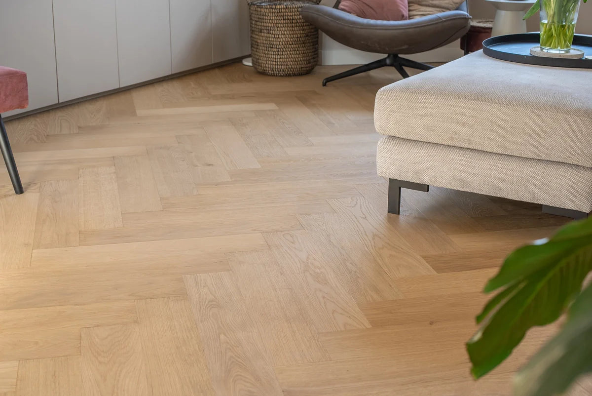 Floer - Hybride Hout - Puur Eiken Visgraat - FLR-5015