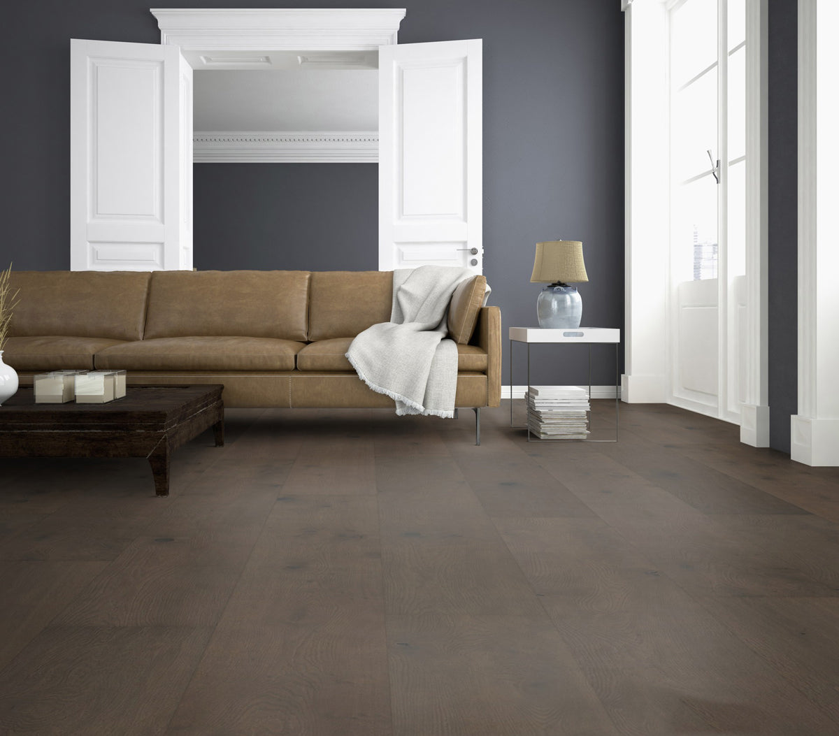 Floer - Hybride Hout - Zwart Eiken Rustiek - FLR-5012