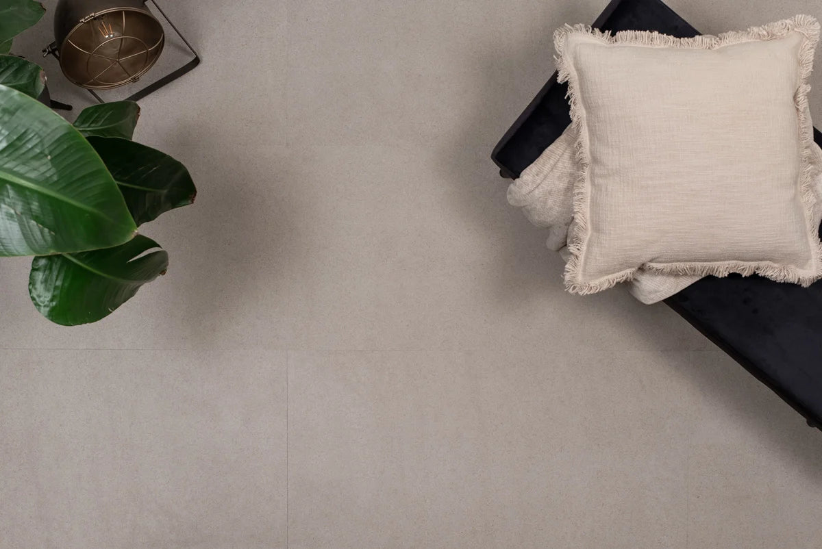 Floer - Tegel - FLR-3612 - Betonlook Greige - Dryback - Megamat