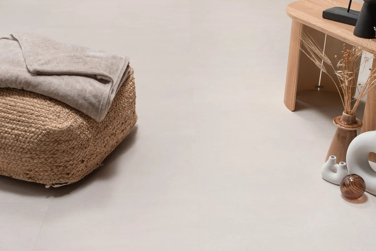 Floer - Tegel - FLR-3611 - Betonlook Zand - Dryback - Megamat