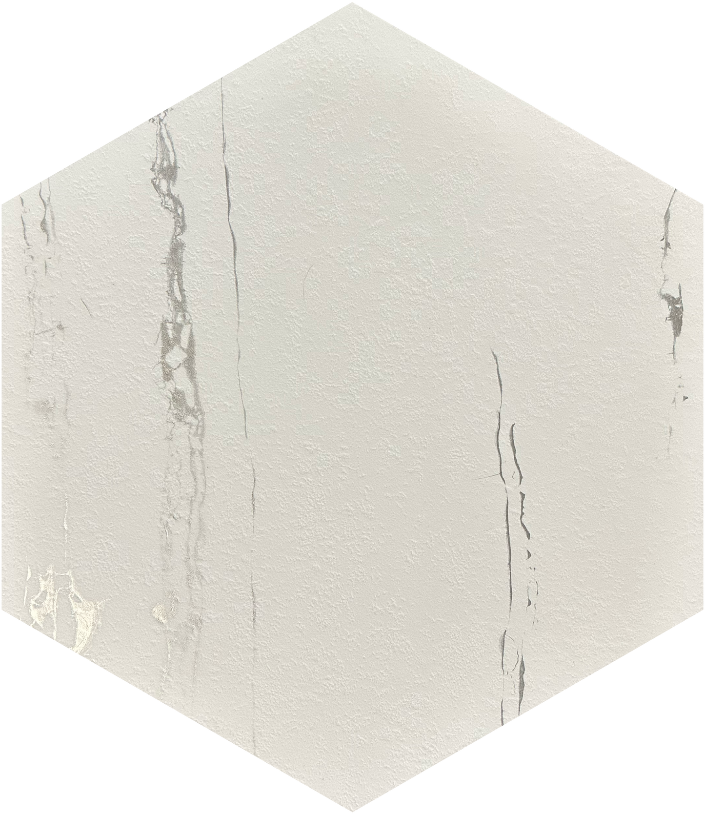 TFD on the Floor - Hexagon White - Tegel - Dryback