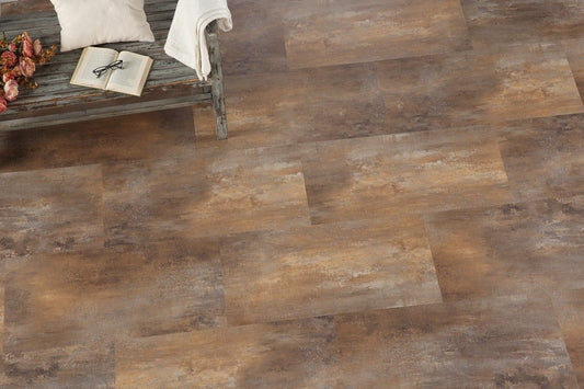Green-Flor - Prime Inspiration 16368 - GT864 - Natural Slate Umber Brown - Dryback