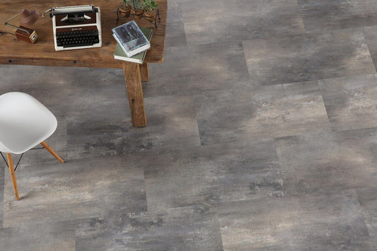 Green-Flor - Prime Inspiration 16368 - GT863 - Natural Slate Indium Grey - Dryback